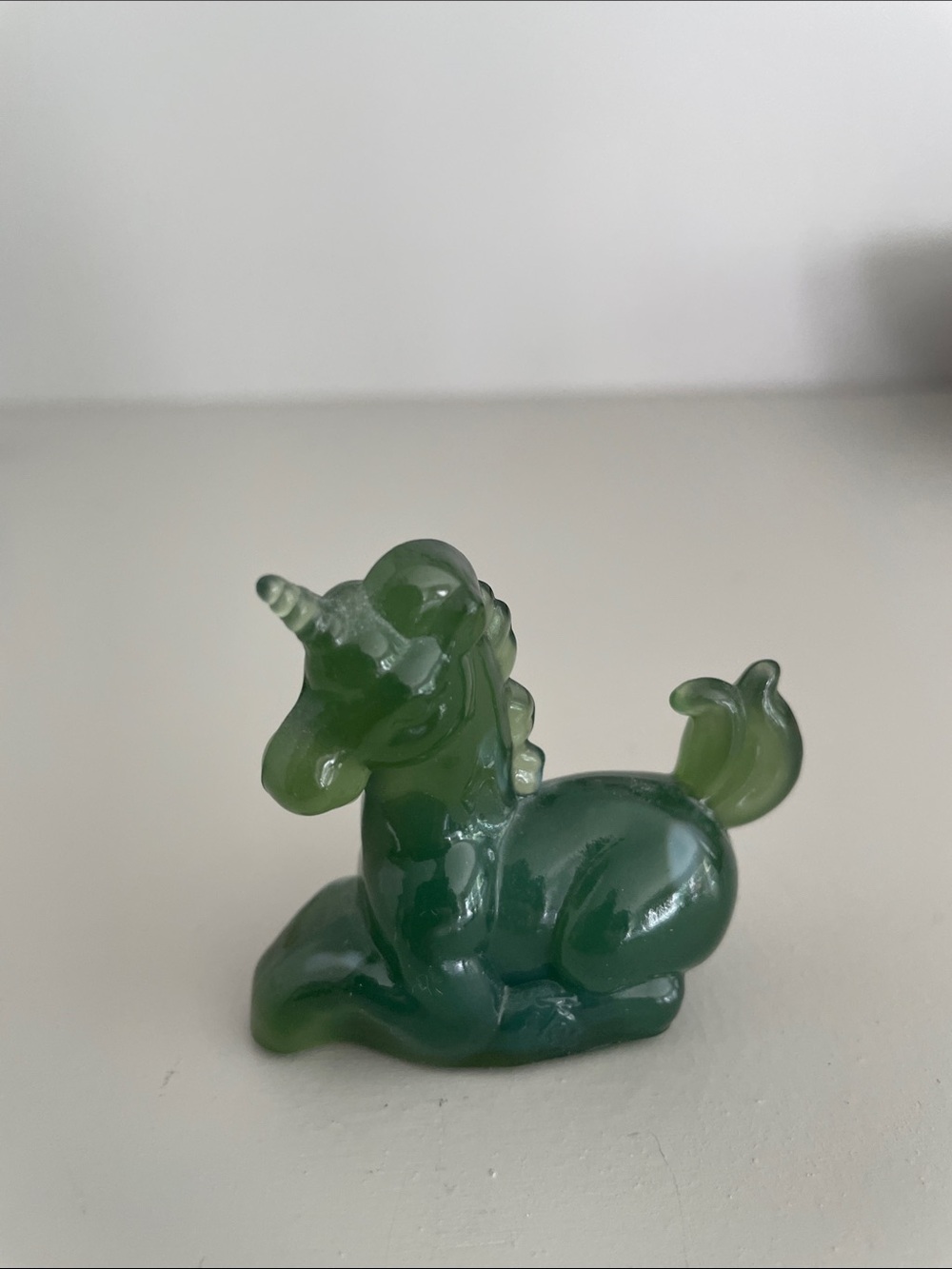 Vintage Boyd glass unicorn-little lucky!